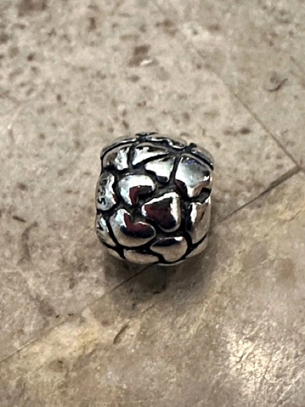 Pandora “lotsa love” heart charm bead